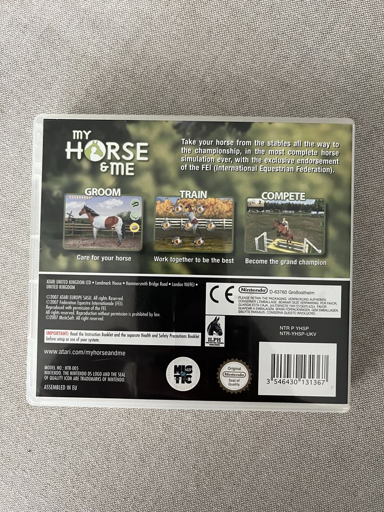 My Horse and Me Atari Nintendo DS
