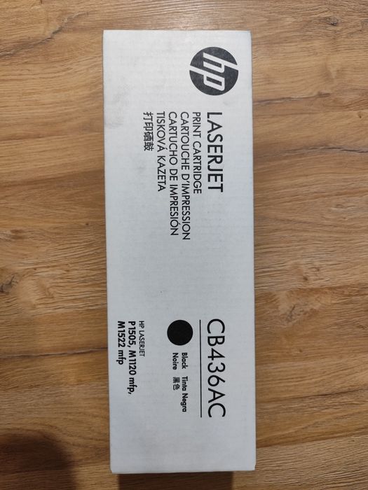 Czarny toner do drukarki HP
