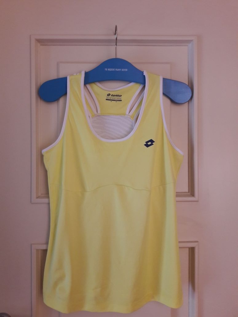 Tank Top szybkoschnący Lotto sport, fitness cytryna jak nowy r XL