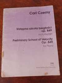 Wstępna Szkoła Biegłości Carl Czerny pianino fortepian nuty keyboard