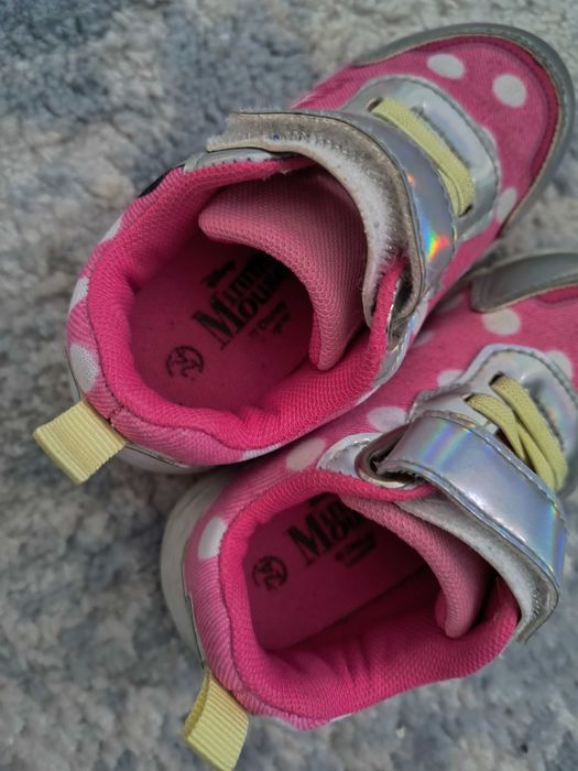 Adidasy świecące Mickey Minnie Disney jak nowe 24 CCC
