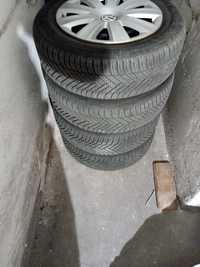 205/60 r16 opony całoroczne hankook koła vw sharan felgi stalowe