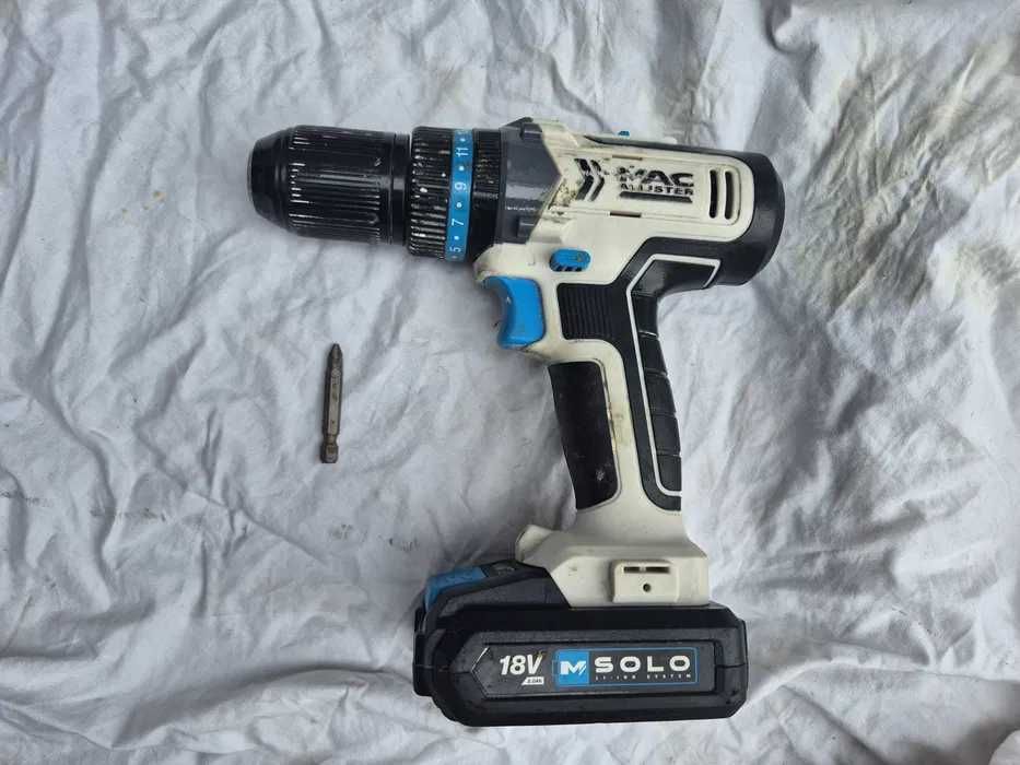 wkrętarka MACALISTER WKRĘTARKA MCD18-LI-2 + końcówka bit