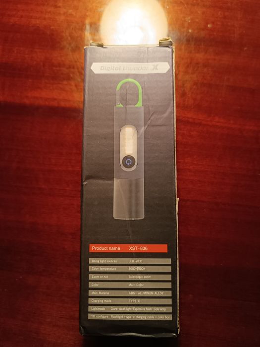 Ліхтарик, лампа кемпінгова, підвісний з гачком