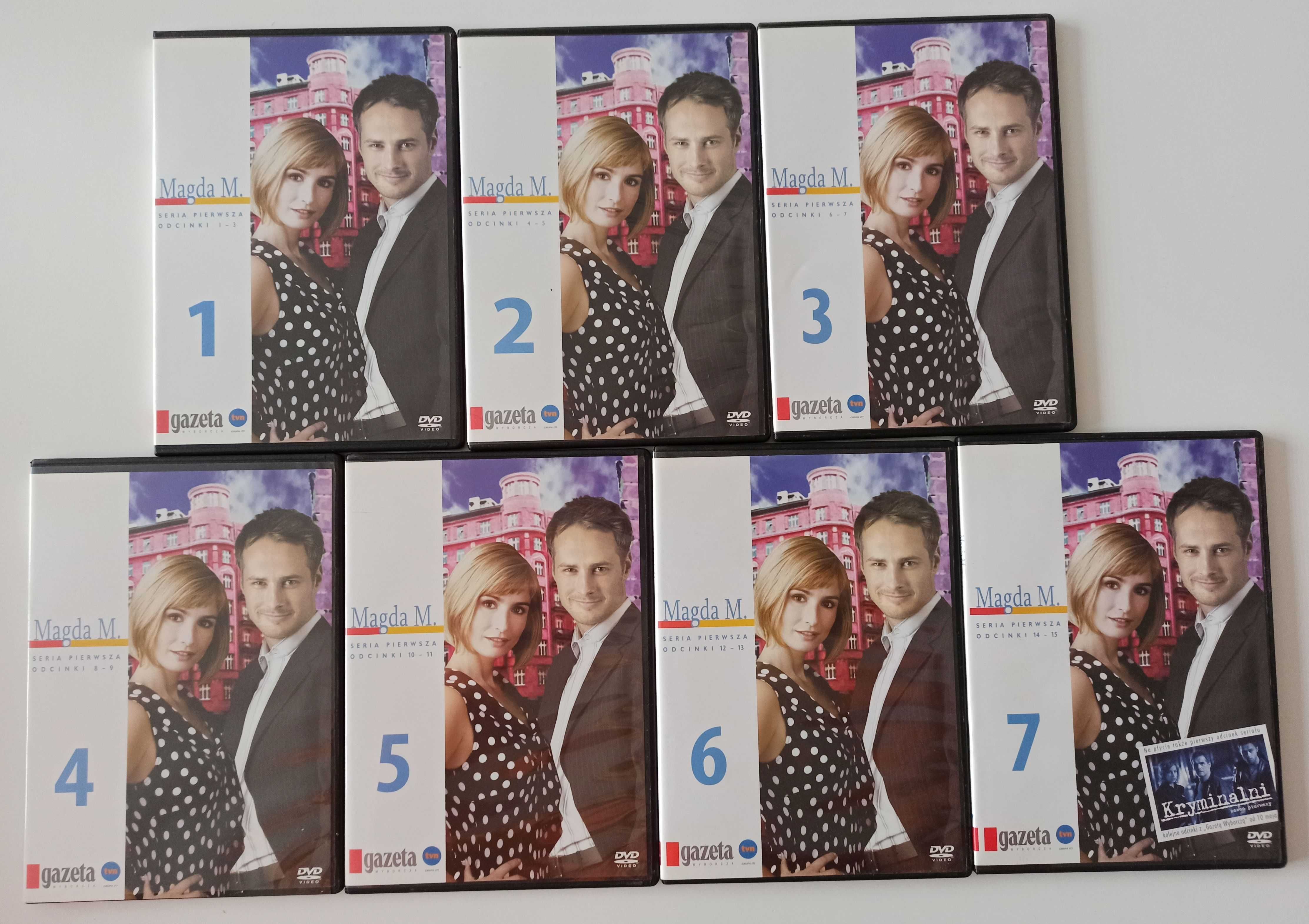 serial Magda M - sezon pierwszy 15 odcinków – 7x płyta DVD