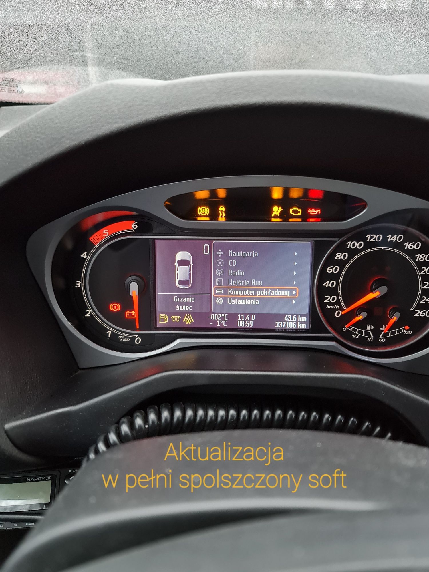 Aktualizacja ford convers+ Światełka i inne poprawki Mondeo mk4 s-max