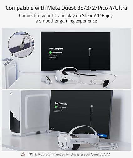 Syntech Link 5M Usb-C Do Pc Vr Meta Quest 3/2/Pro/Steamvr/Pico 4