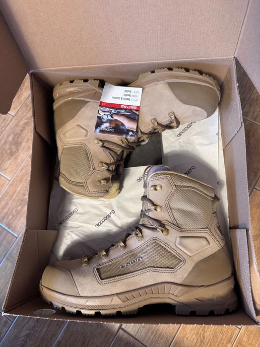 Buty LOWA Breacher S MID desert 106/DKWS, EU 44,0, DUŻE: 48,0; NOWE