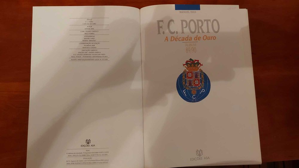F.C. Porto – A Década de Ouro (Álbum 89/90) – Manuel Dias
