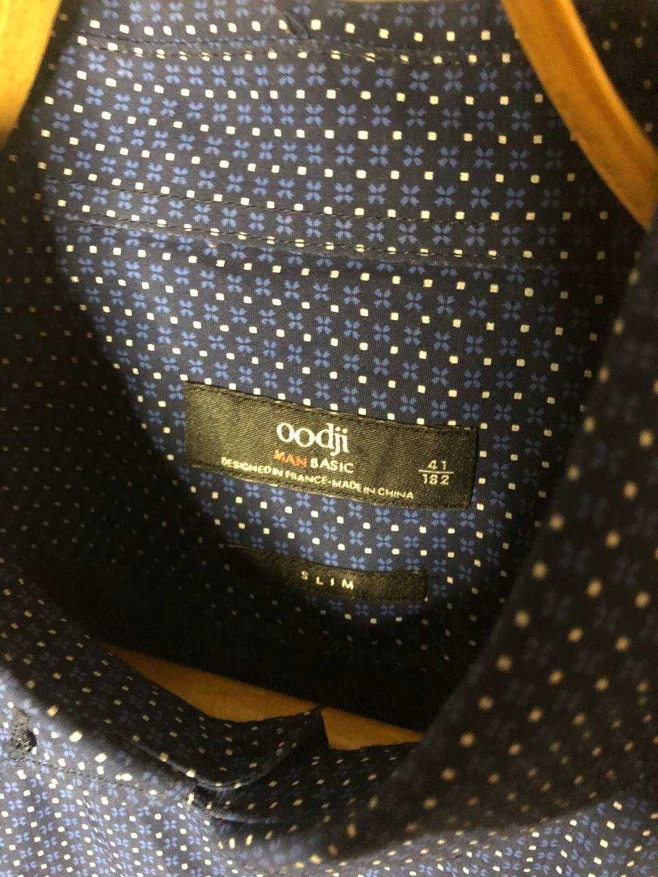 Синя сорочка фірми oodji