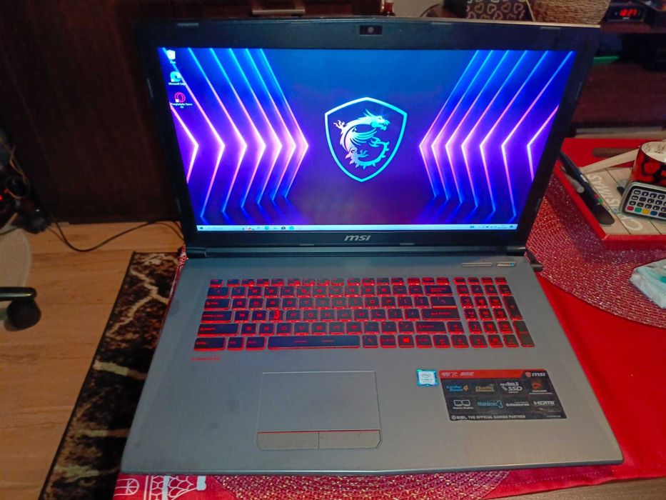 Laptop MSI 17.3" 12x2.20GHz/16GB DDR4/GTX 1060 6GB/SSD 500GB/WIN 10