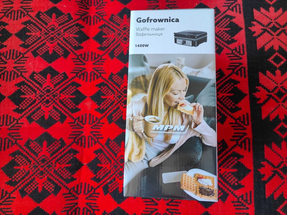 Gofrownica MPM 1400 W - wzór 07