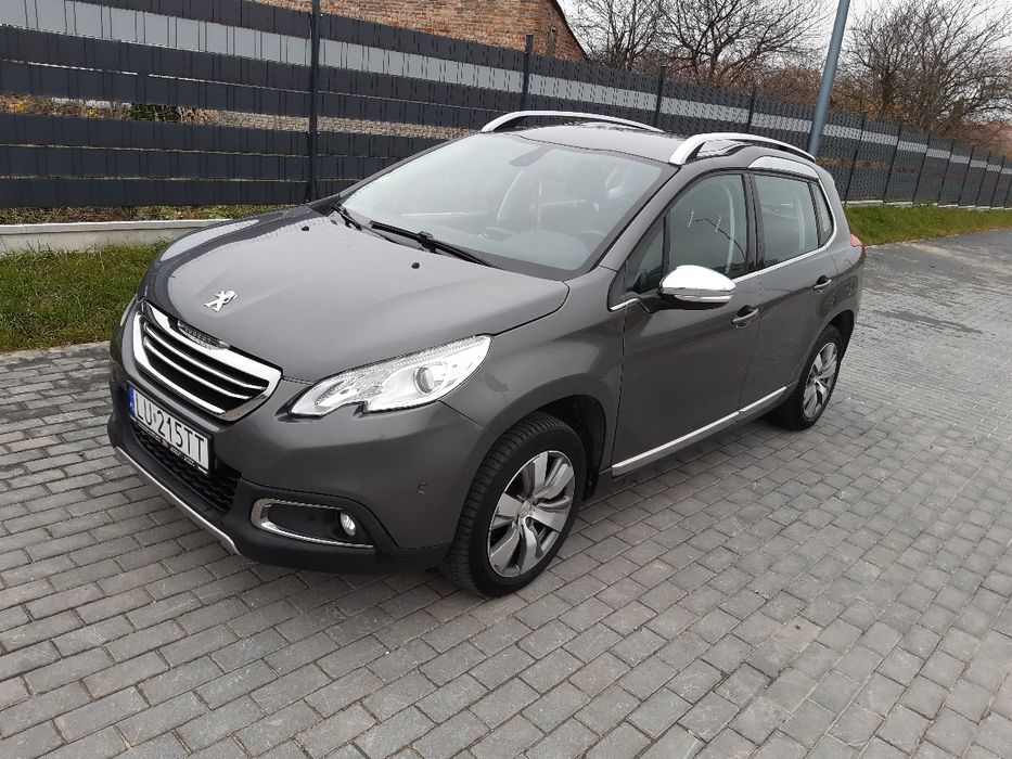 Peugeot 2008 1.6 eHdi manual 6 biegów półskóra navi klimatronik