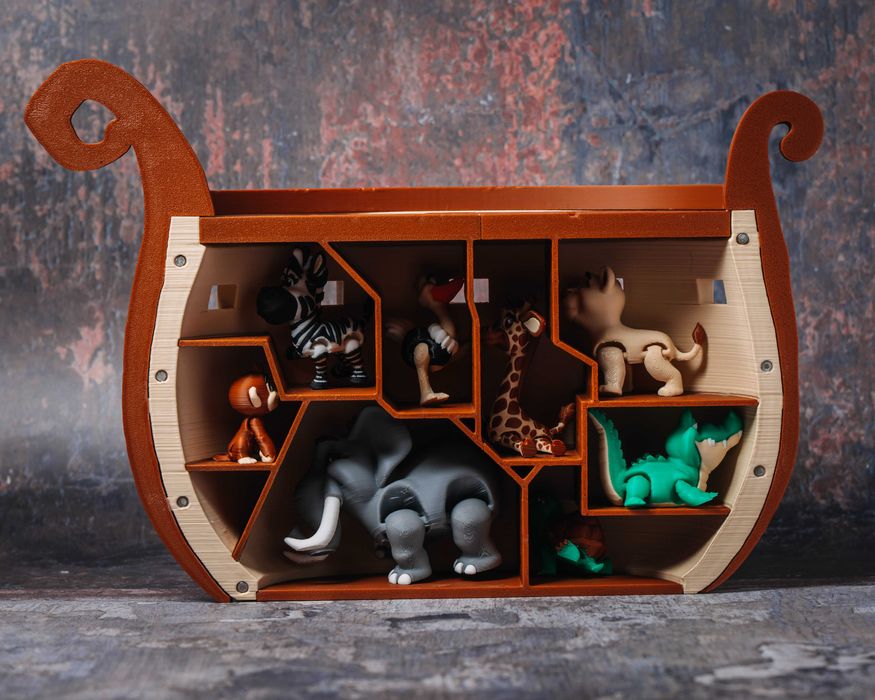 Kolekcjonerska Arka Noego – Unikatowa Diorama i Ozdoba!