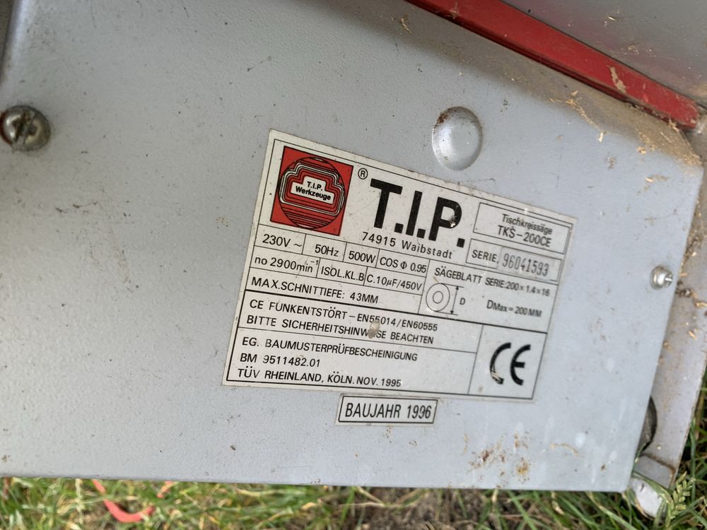 Pila stolowa do drewna  TIP  TKS-200