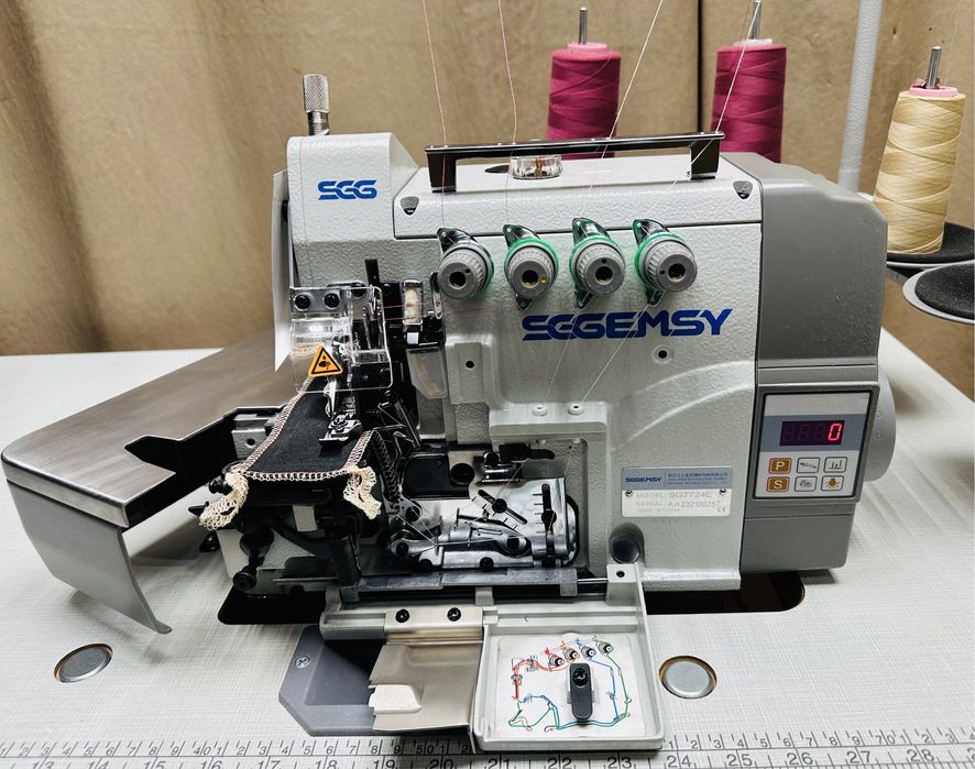 Продам швейная машина оверлок Gemsy сервомотор швейное siruba Typical