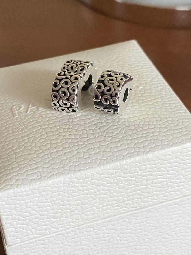 Charms klips Pandora x2