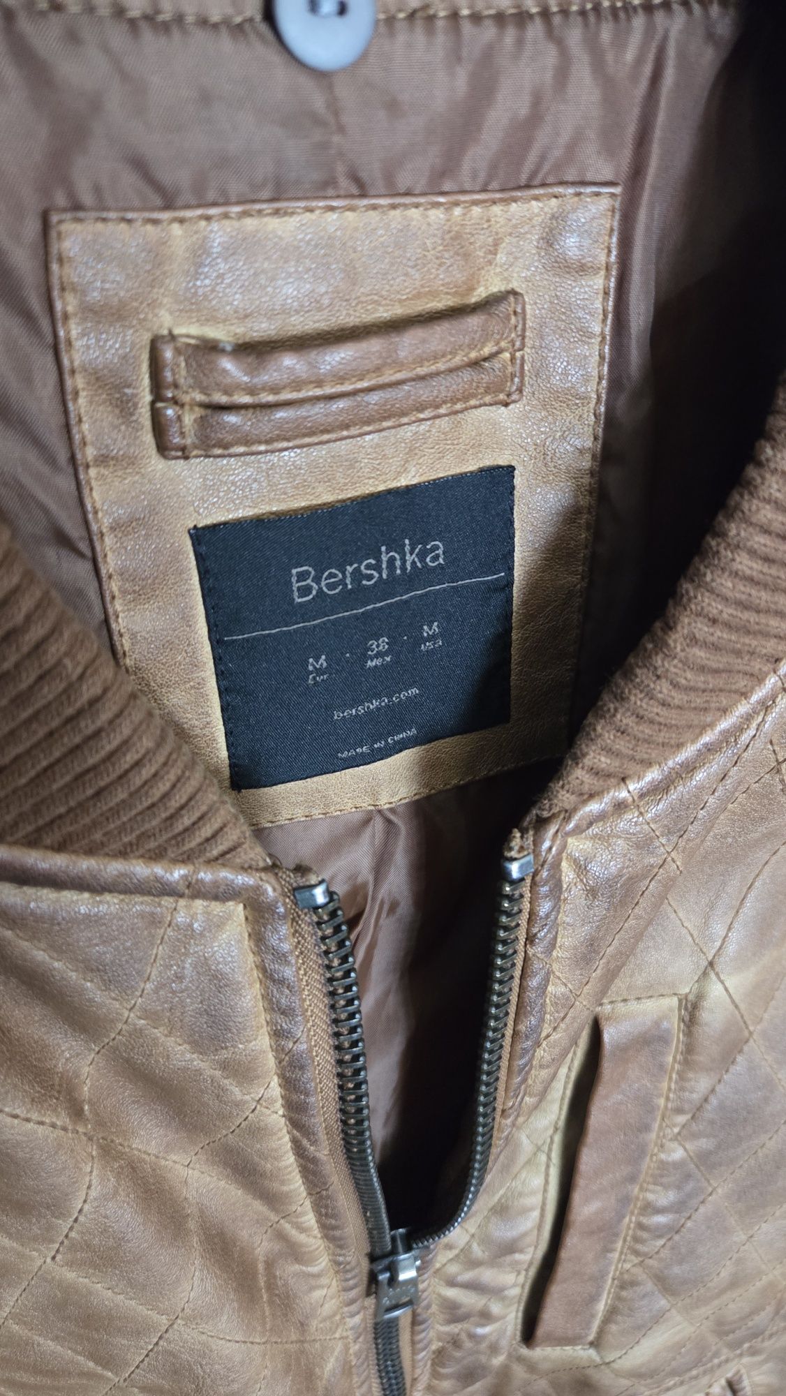 Casaco Castanho Bershka