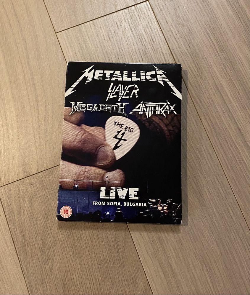 Metallica, Slayer, Megadeth, Antrax Big 4 live from Sofia DVD