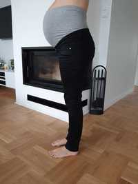Spodnie czarne ciążowe M