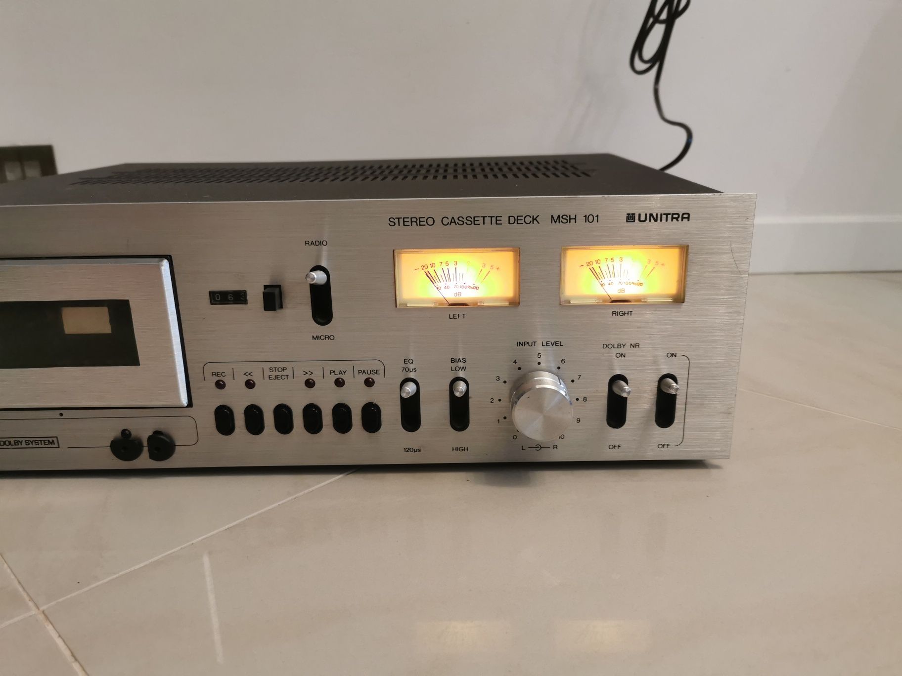 Magnetofon Unitra Diora MSH-101 Ładny