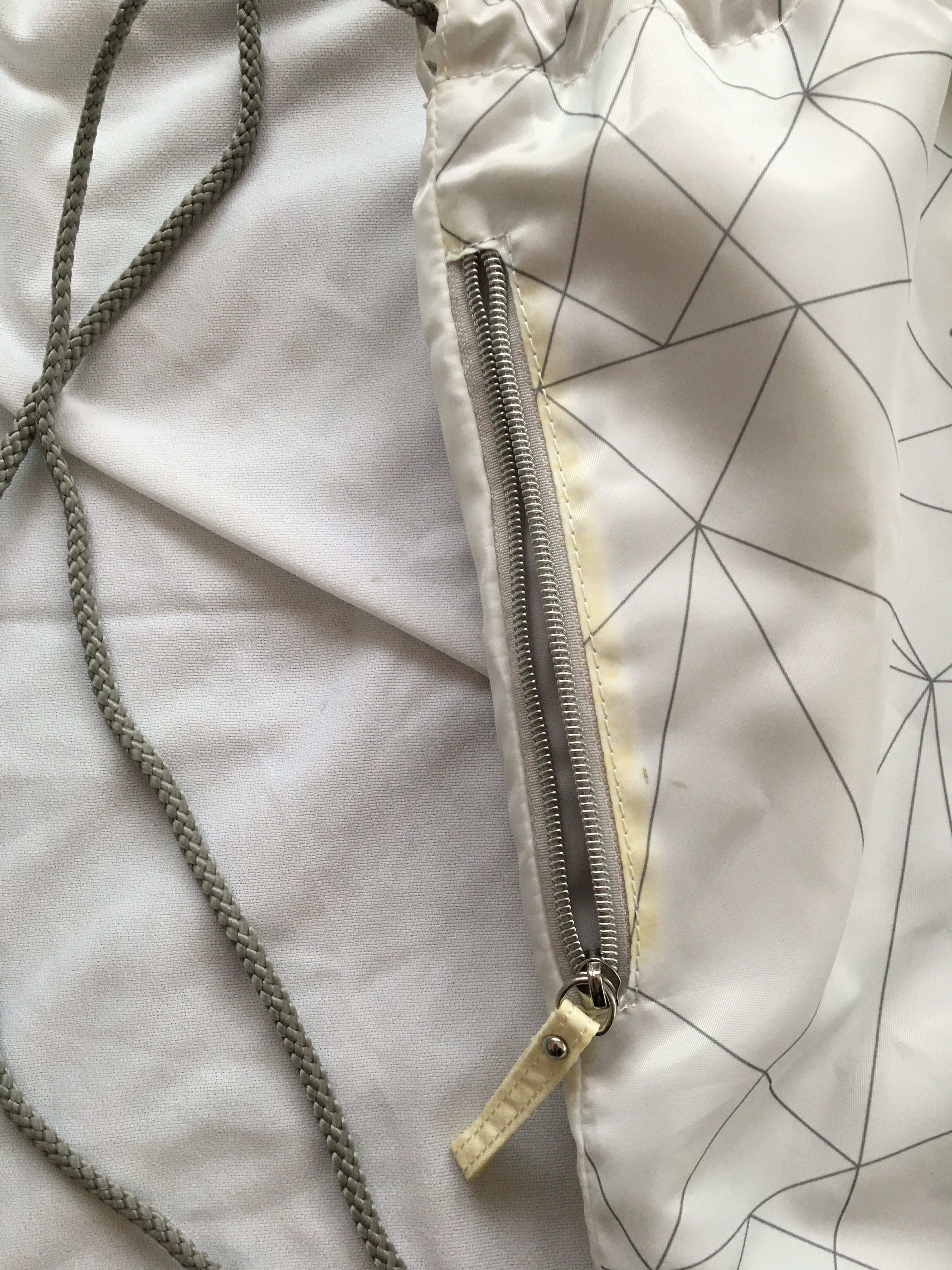 Swarovski, plecak, worek, cyrkonie, z boczną kieszonką,