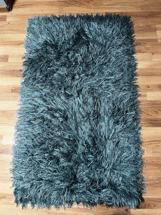 Dywan w kolorze morskim