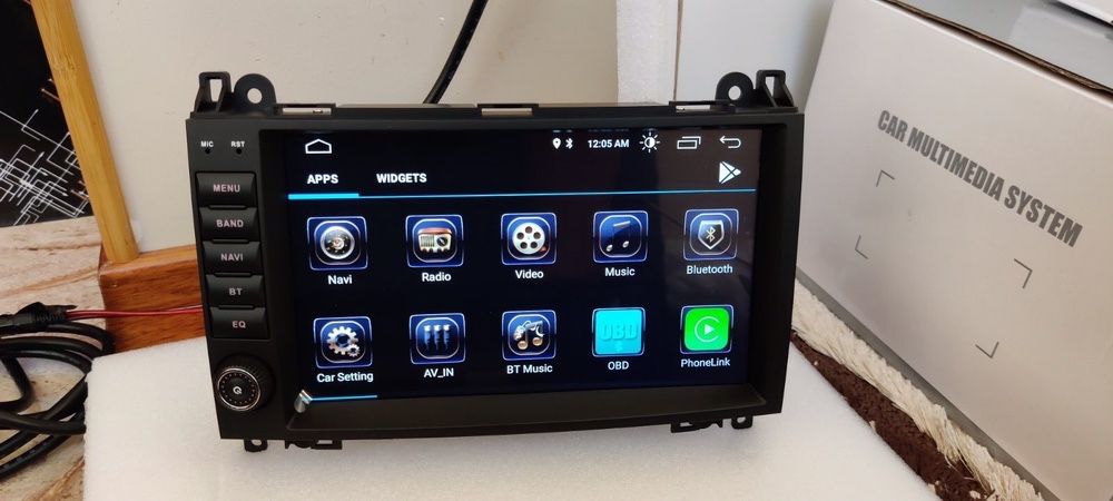 Магнітола мерседес спрінтер. Android 10 2-4/16-64g IPS GPS Navi Wi-Fi