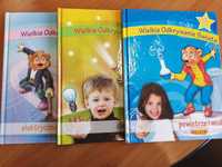 Wielkie odkrywanie świata zestaw książki dla dzieci 3 szt zielona sowa