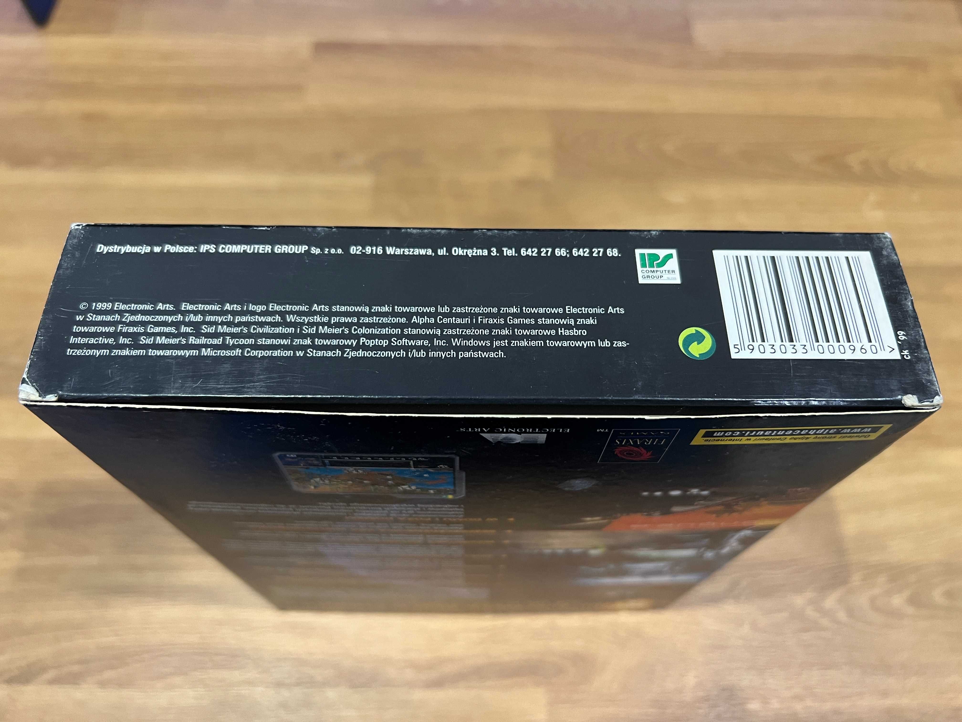 Sid Meier's Alpha Centauri (PC PL 1999) BIG BOX polskie wydanie IPS