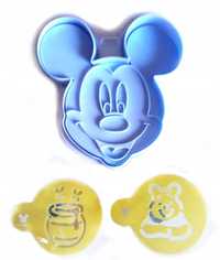 Forma wyciskana Myszka Mickey plus szablony dla dzieci