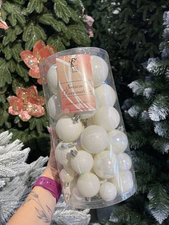 Новогодние шарики для елки. Новорічні кульки для ялинки / Декор