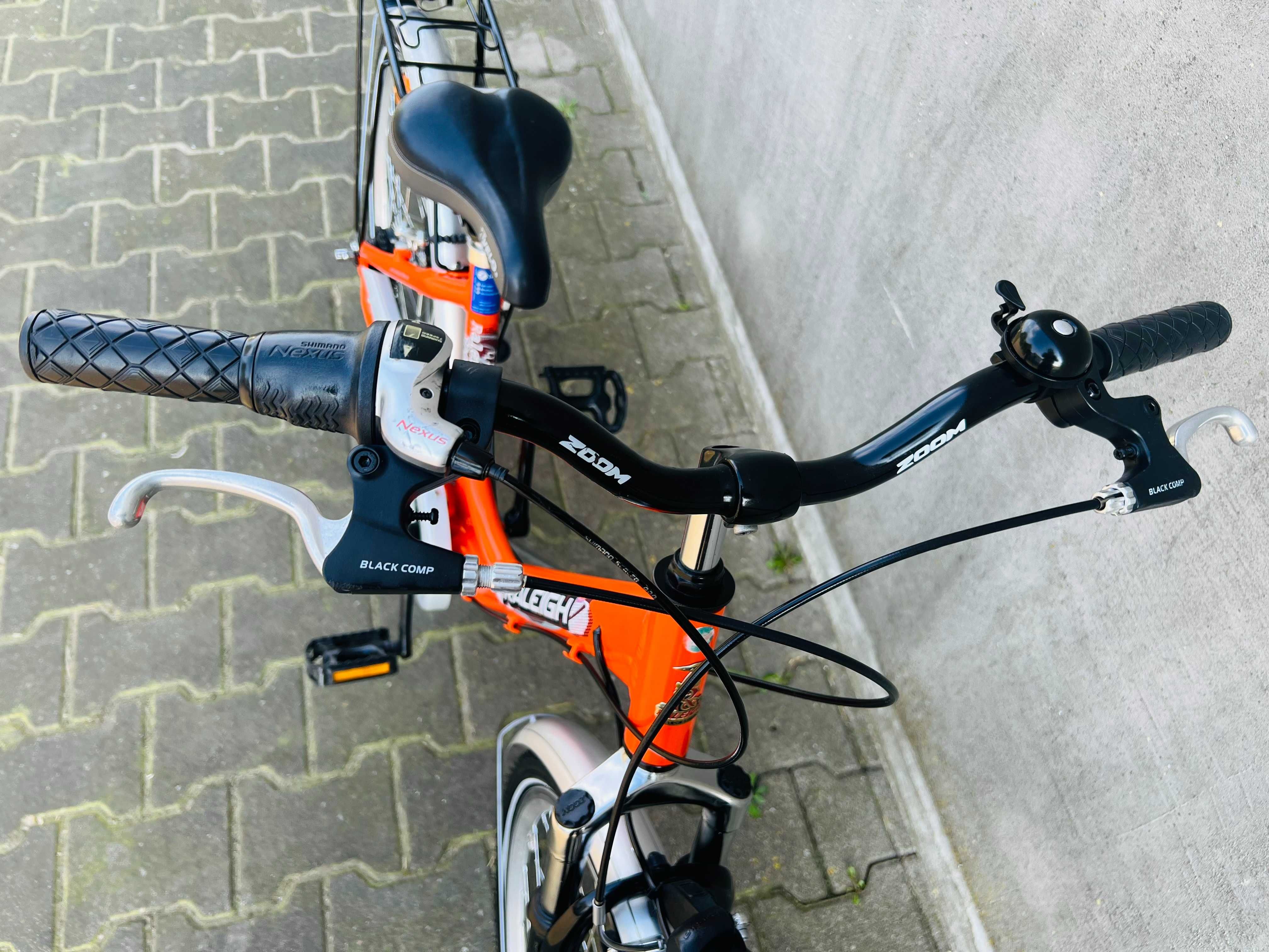 Rower Rowerek Aluminiowy RALEIGH 24 Nexus 7 biegów Amortyzator Pegasus