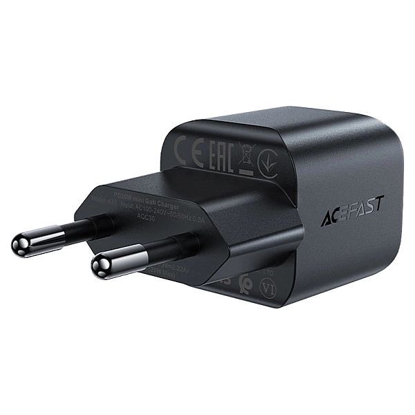 Ładowarka sieciowa Acefast A73 Mini Pd 20w GaN Usb-c - czarna