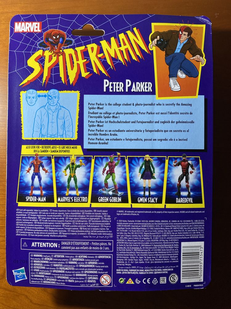 Marvel Legends - Peter Parker Retro