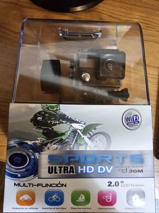 Action CAM ultra HD 4k 30 fps