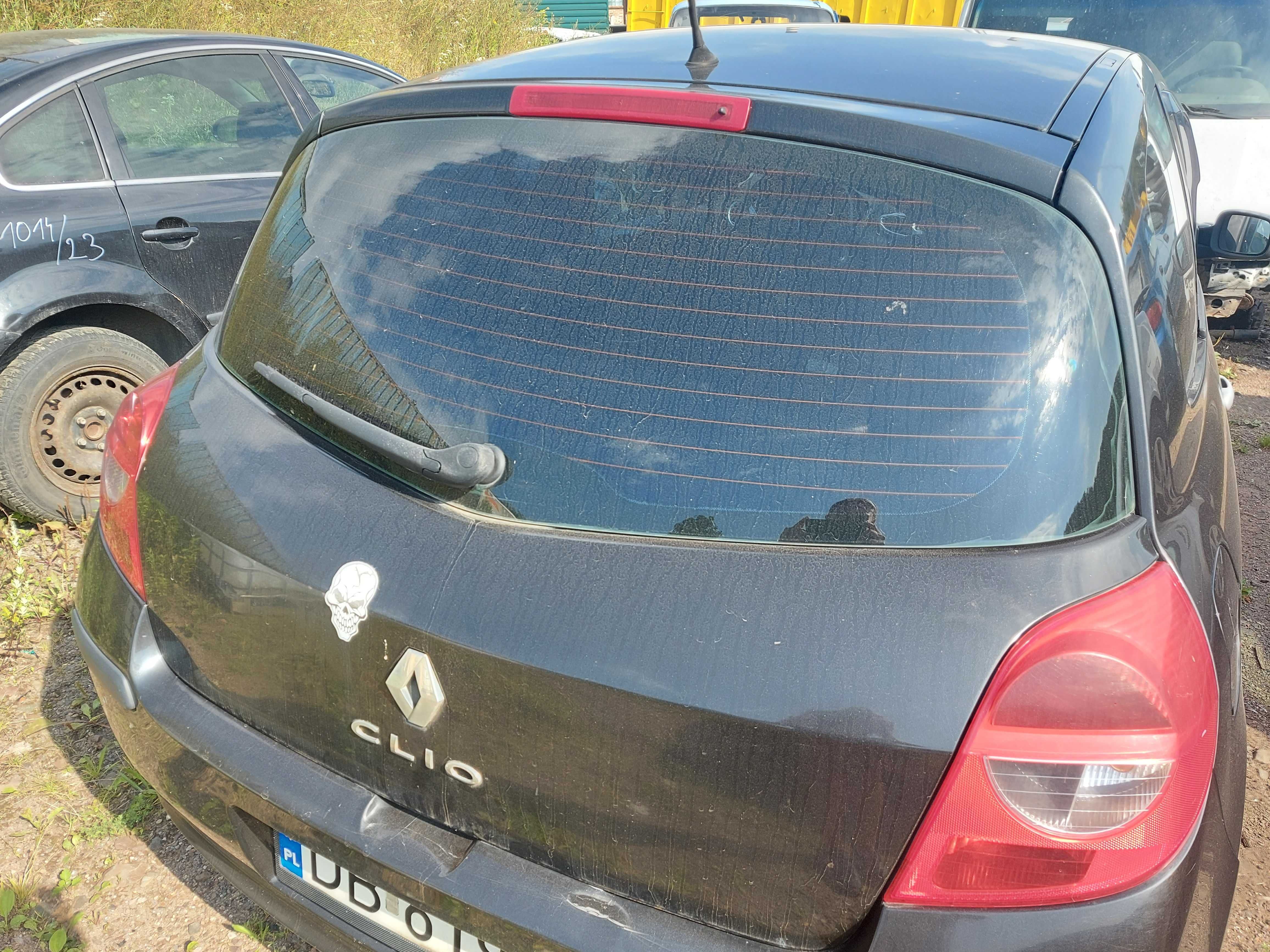 Renault Clio III 3 NV676 klapa tylna 3d FV części/transport/dostawa