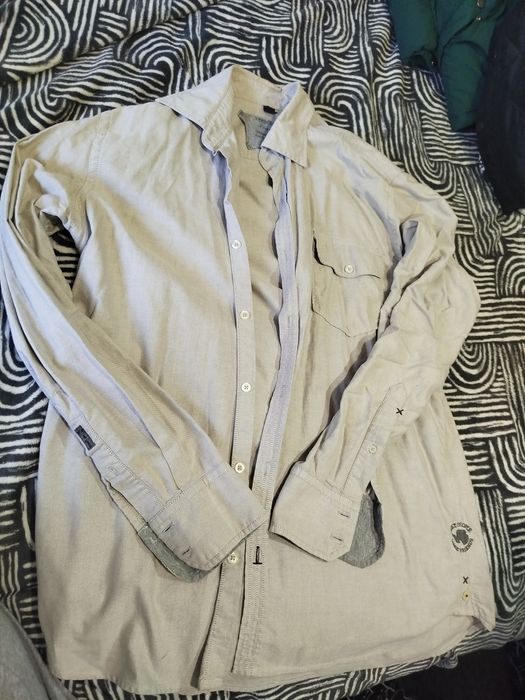 Чоловіча катонова фірмова сорочка NAPAPIJRI