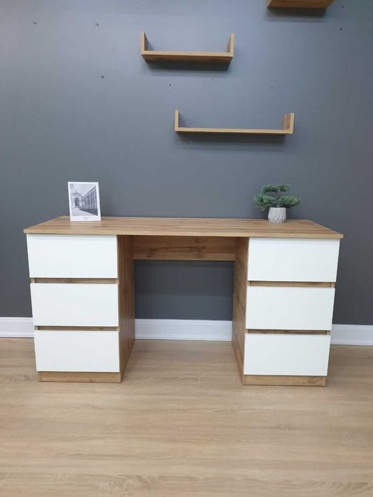 "Галант"-письмовий стіл шість шухляд.Комп'ютерний стол.Дитячі меблі.