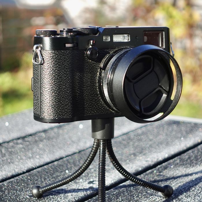 Fujifilm Fuji X100F+Quadralite Stroboss 36F+Quadralite Navigator X+F