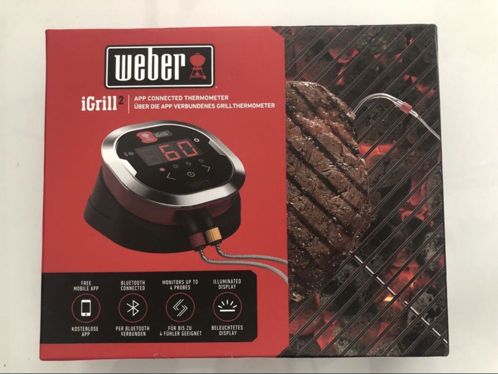 WEBER grill termometr iGrill 2 Bluetooth NOWY