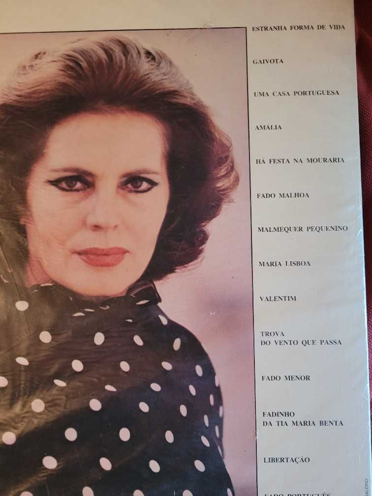 O Melhor de Amália 1985 - Álbum duplo, em vinil, de Amália Rodrigues