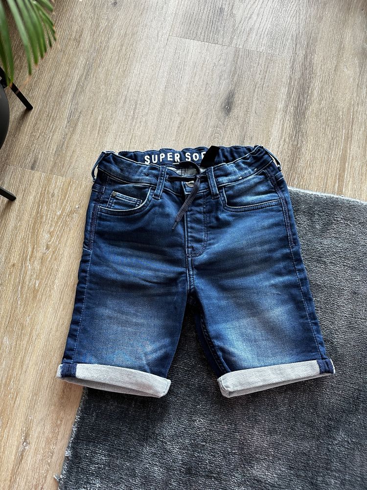 H&m spodenki jeans rozm 134