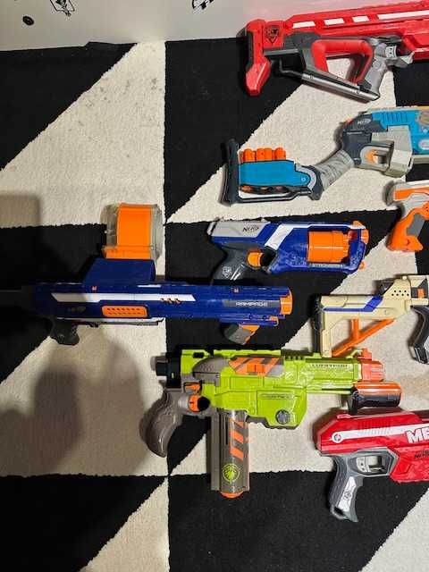 Nerf rival mega modulus rampage broń pistolet pakiet zabawki prezent