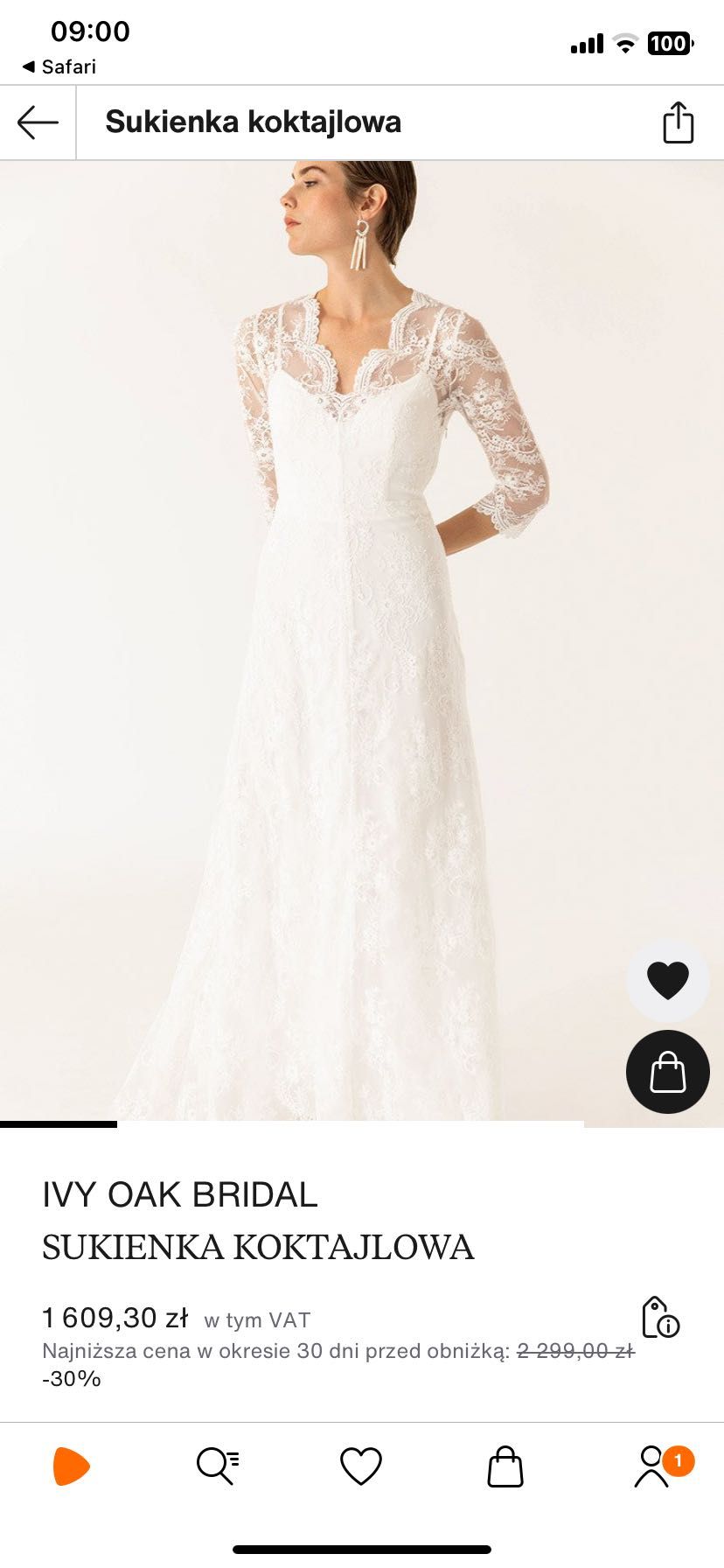 suknia ślubna Ivy&Oak bridal boho