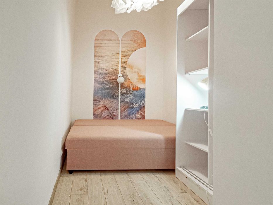 kawalerka z 2 pokoje, antresola, rolety, po remoncie, piwnica, wanna