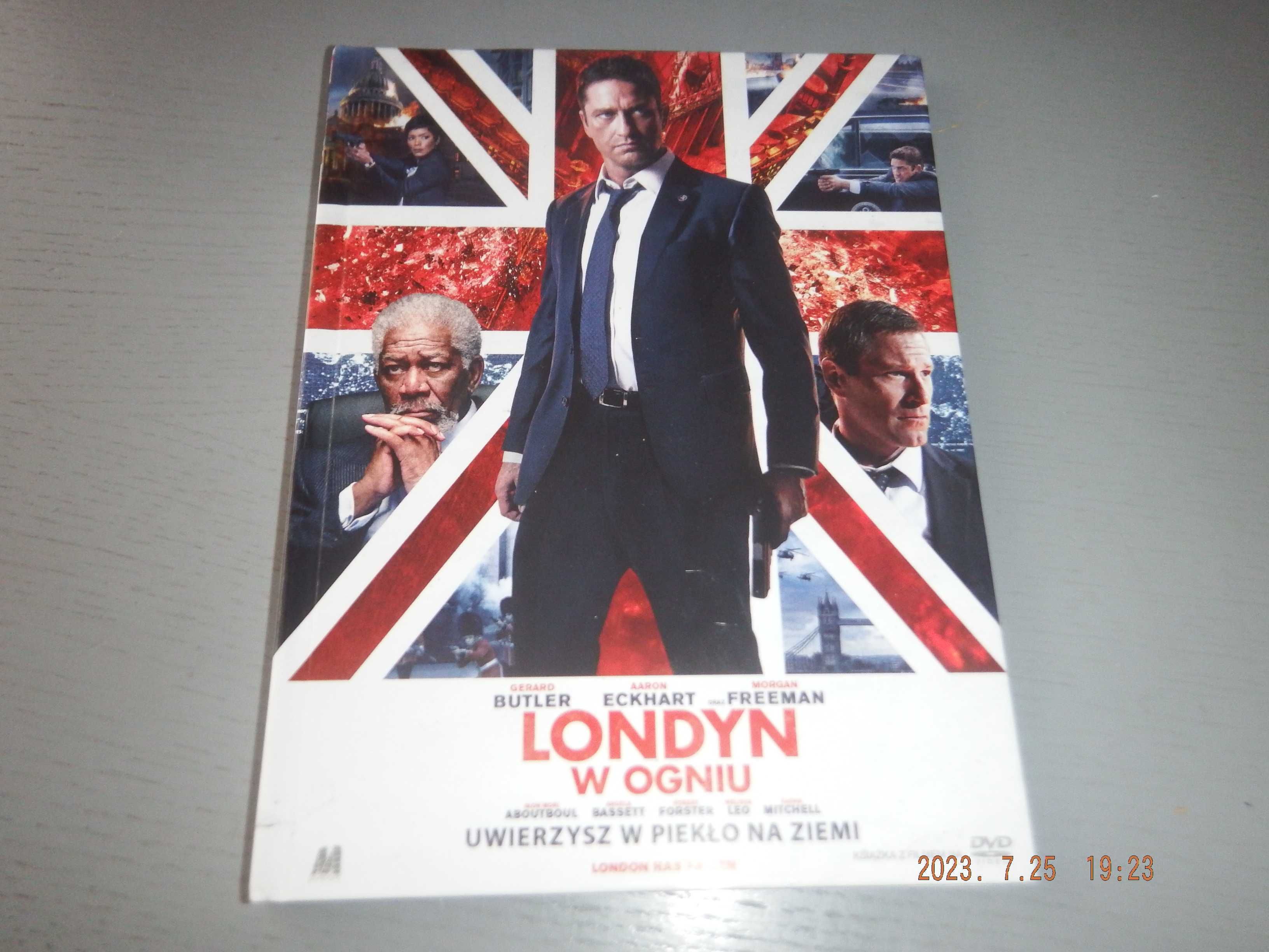 LONDYN W OGNIU  dvd  Gerard Butler  PL