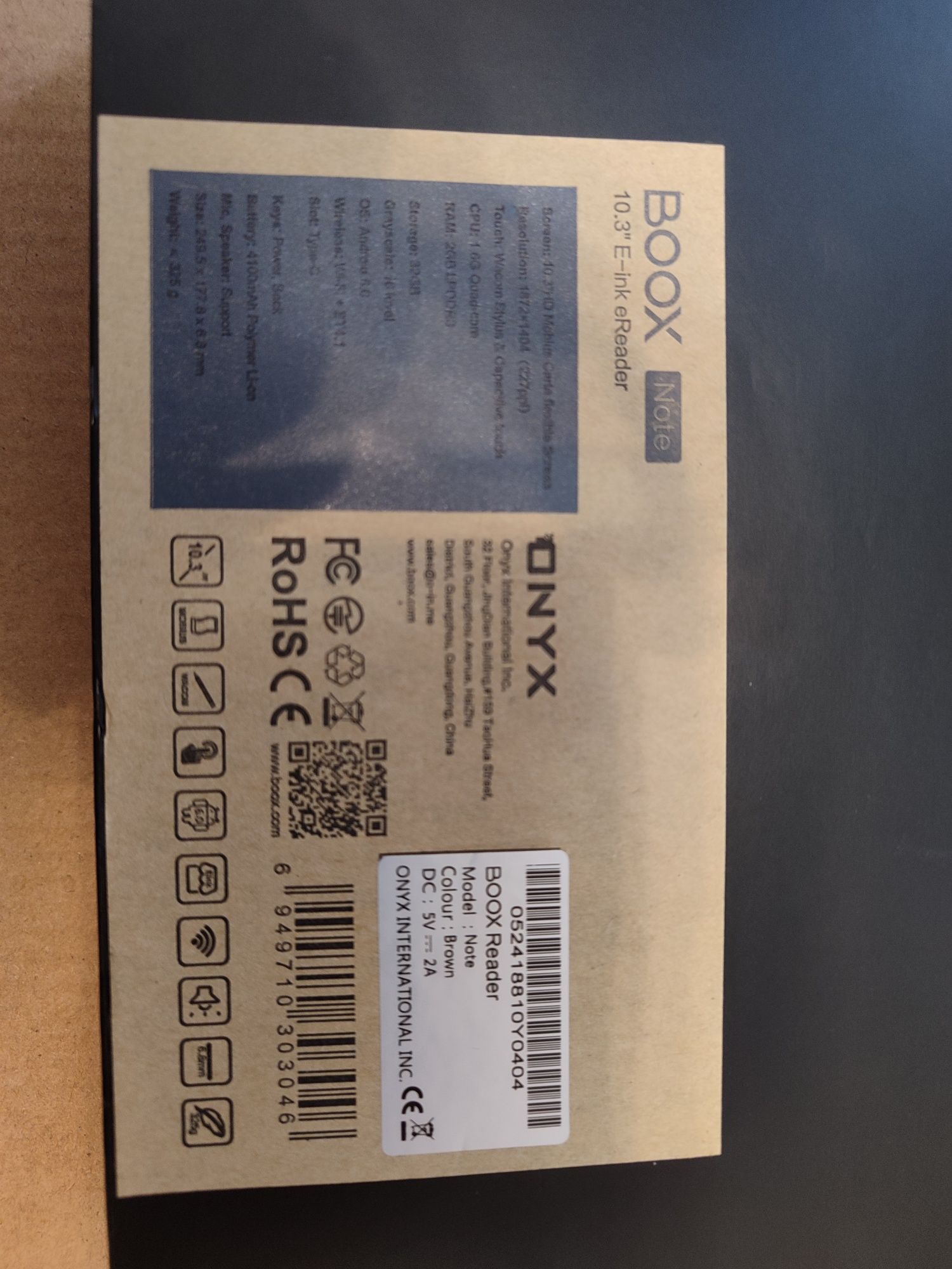Onyx boox note 10.3"