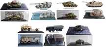 Brinquedos- 2ª Guerra Mundial–Escala 1/72 - Reproduções pintadas à mão