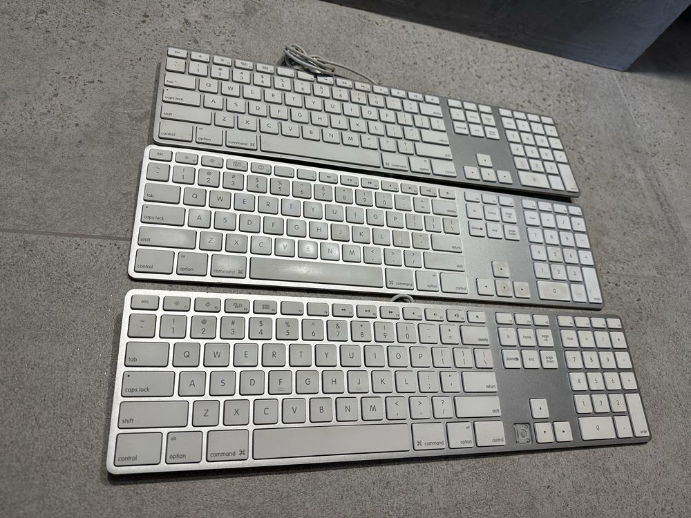 за 3 шт Apple Numeric Keyboard A1243 клавіатури провідні
